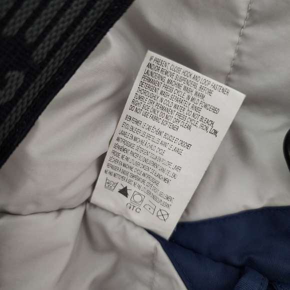 Columbia Convert Base TRX Ski/Snowboard Winter Jacket, Men's Small - Blue/Black - Picture 9 of 15